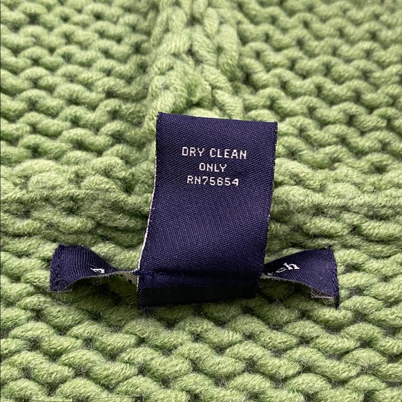 Abercrombie & Fitch Wool Blend Chunky Knit Long Sleeve Hoodie Sweater Jacket - Picture 16 of 16